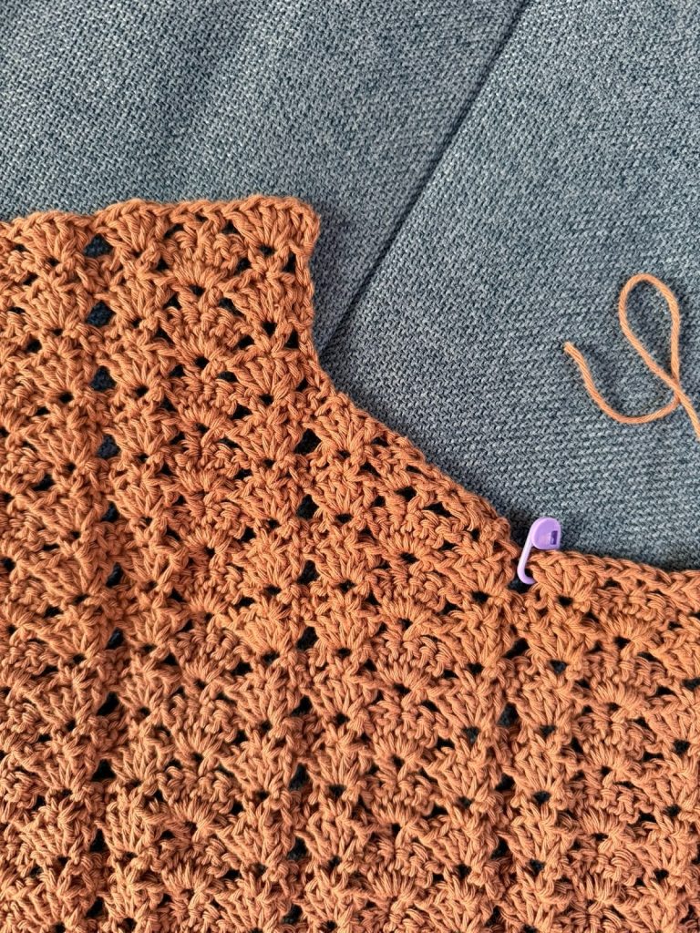 IDRIA TOP crochet pattern image