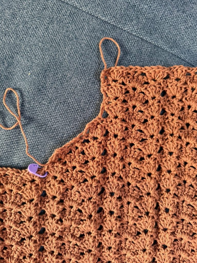 IDRIA TOP crochet pattern image